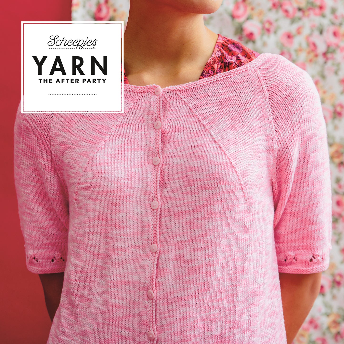 Rose Bud Cardigan Knitting Pattern