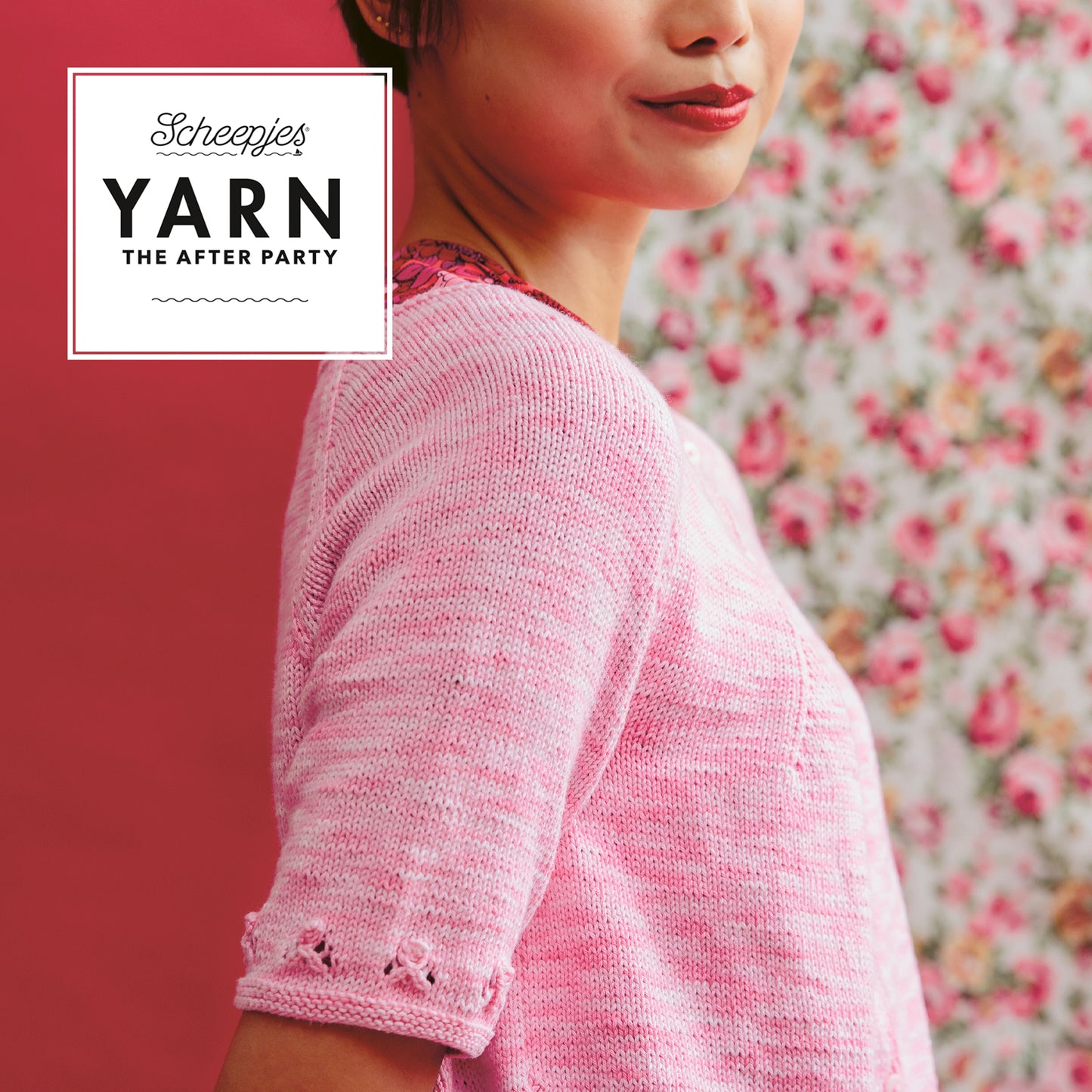 Rose Bud Cardigan Knitting Pattern