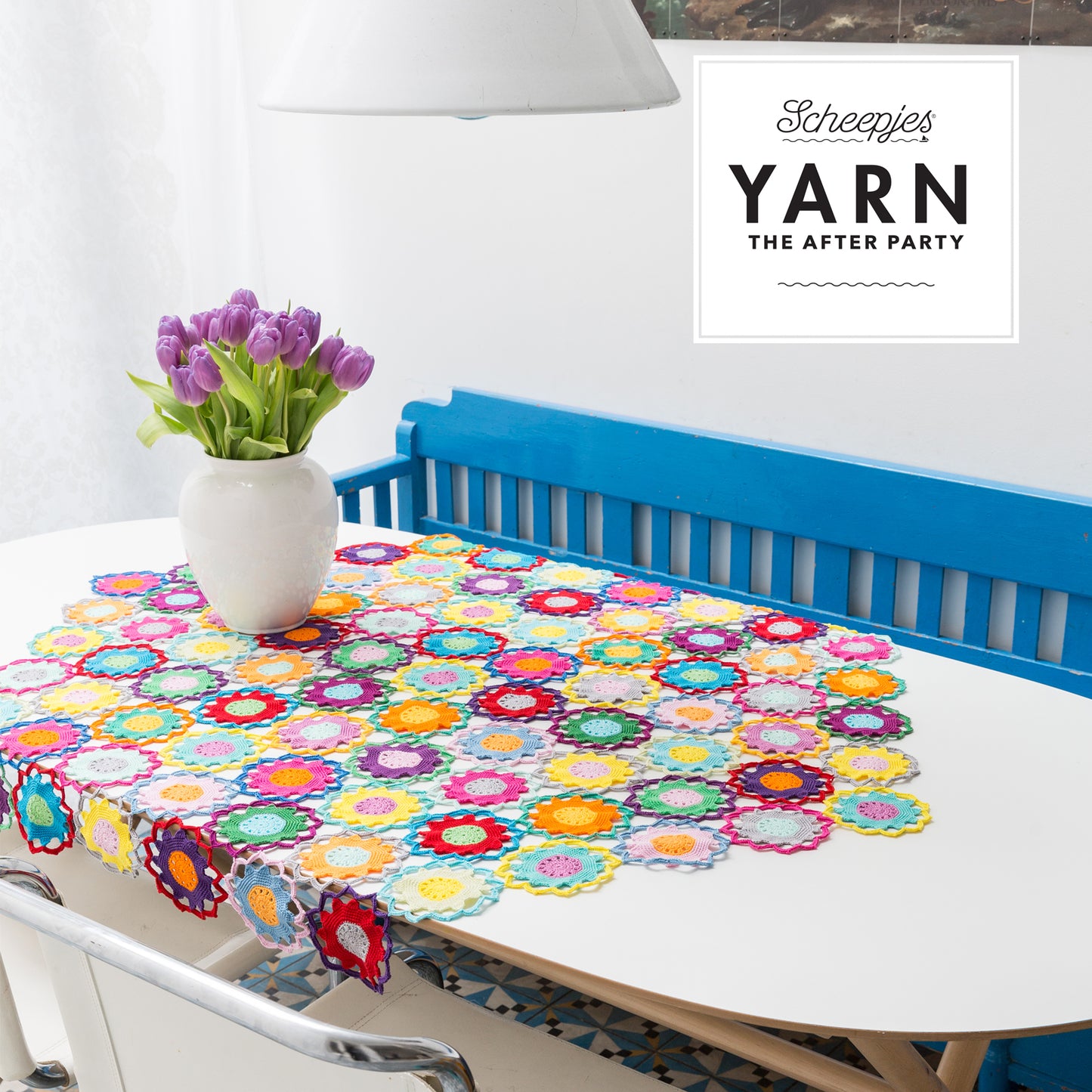 Garden Room Tablecloth Crochet Pattern