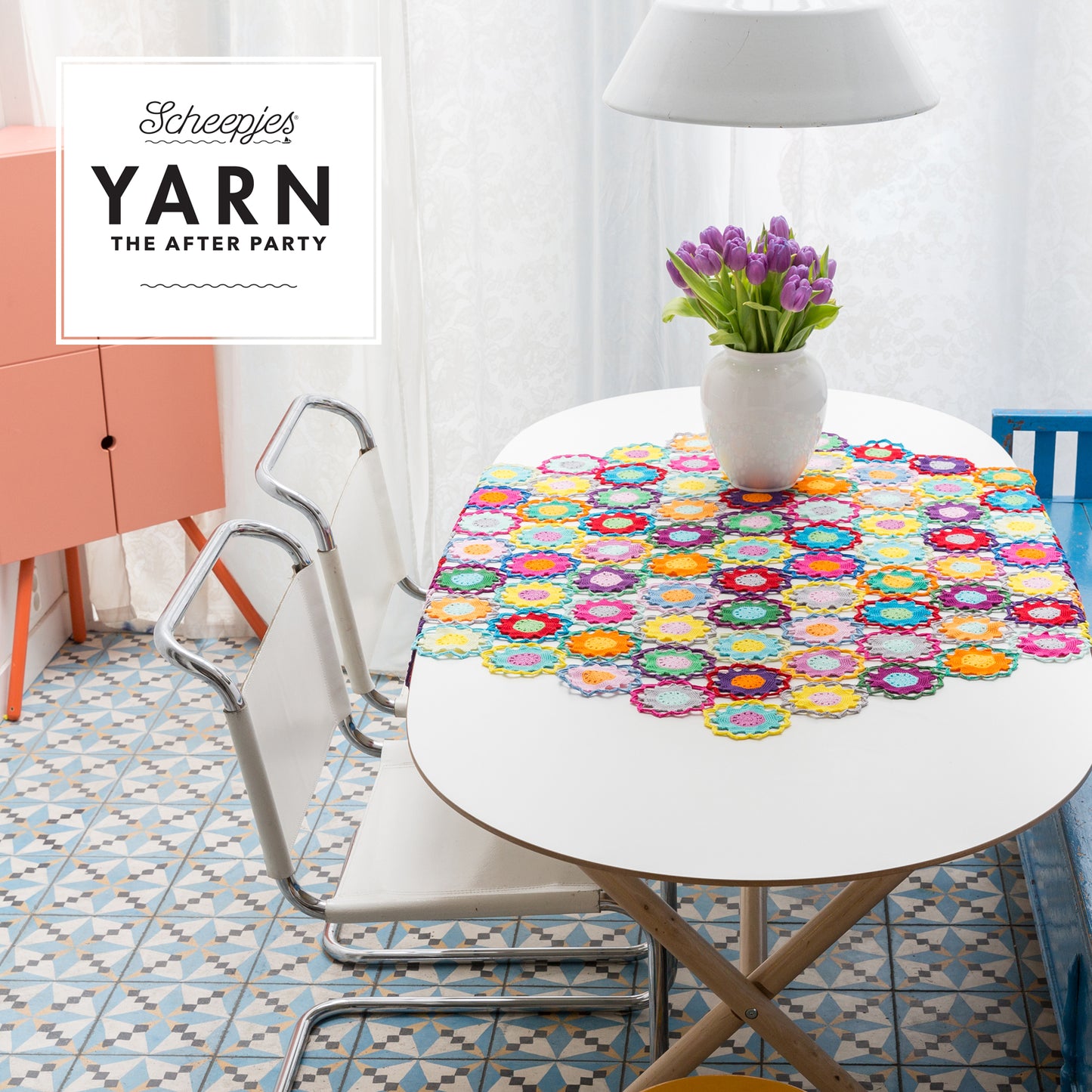 Garden Room Tablecloth Crochet Pattern