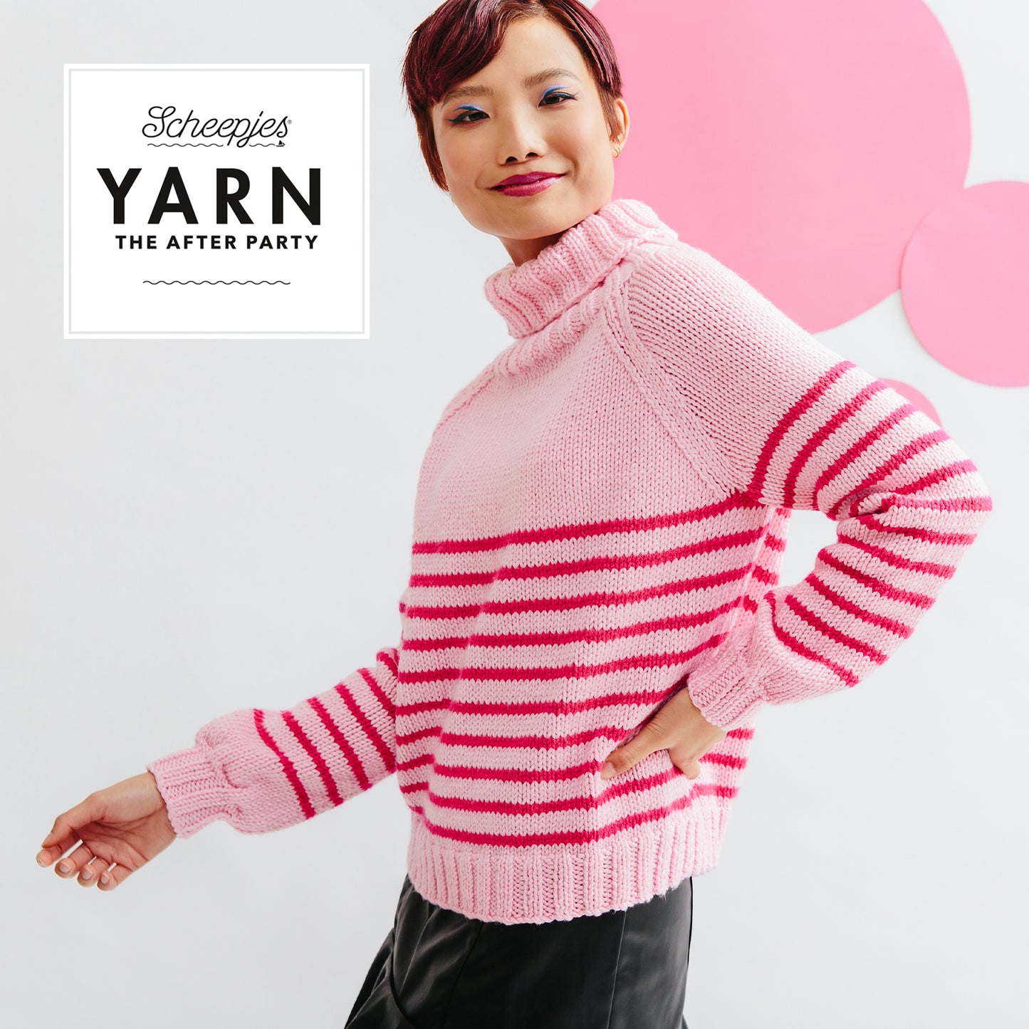 Borderlines Jumper Knitting Pattern