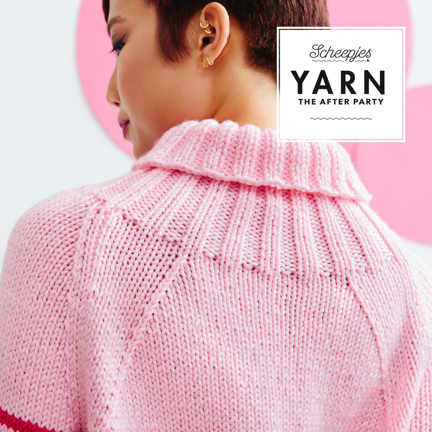 Borderlines Jumper Knitting Pattern