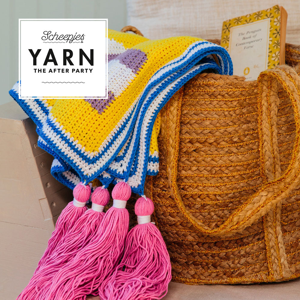Beach Huts Blanket Crochet Pattern