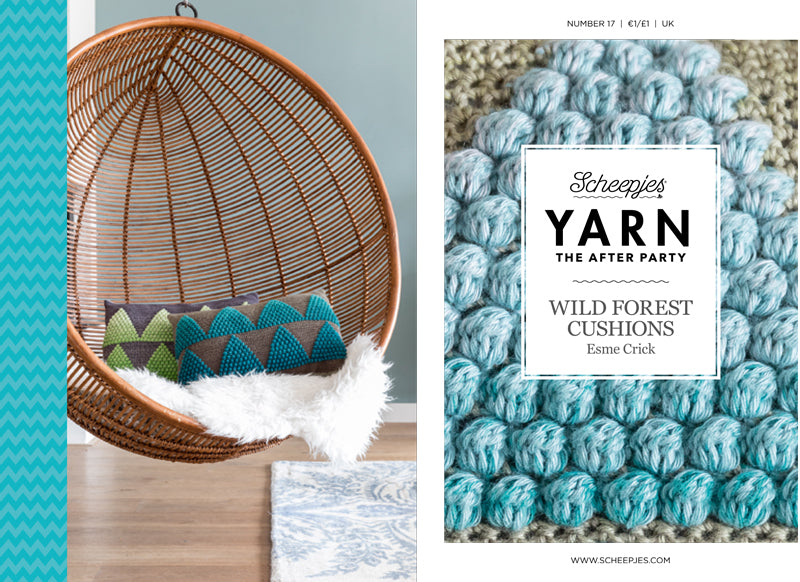 Wild Forest Cushion Crochet Pattern