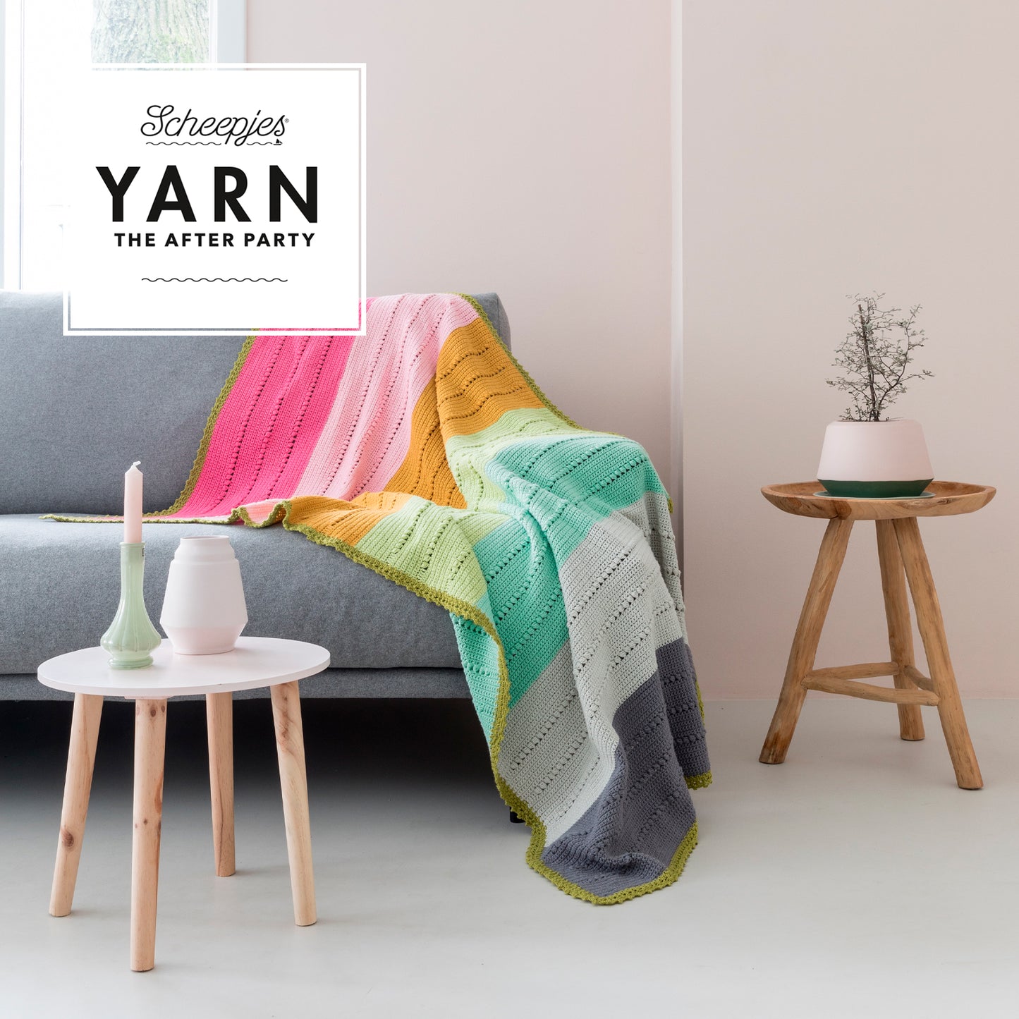 Sugar Pop Throw Crochet Pattern