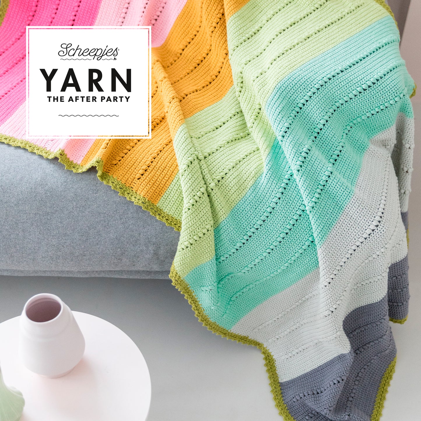 Sugar Pop Throw Crochet Pattern