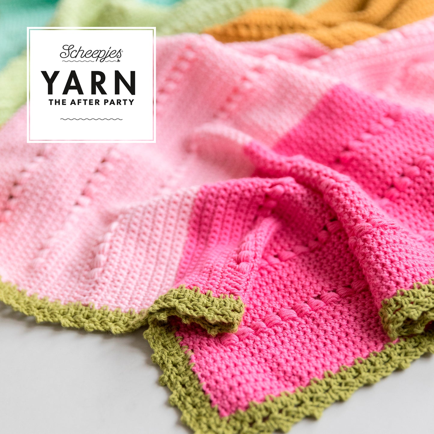 Sugar Pop Throw Crochet Pattern