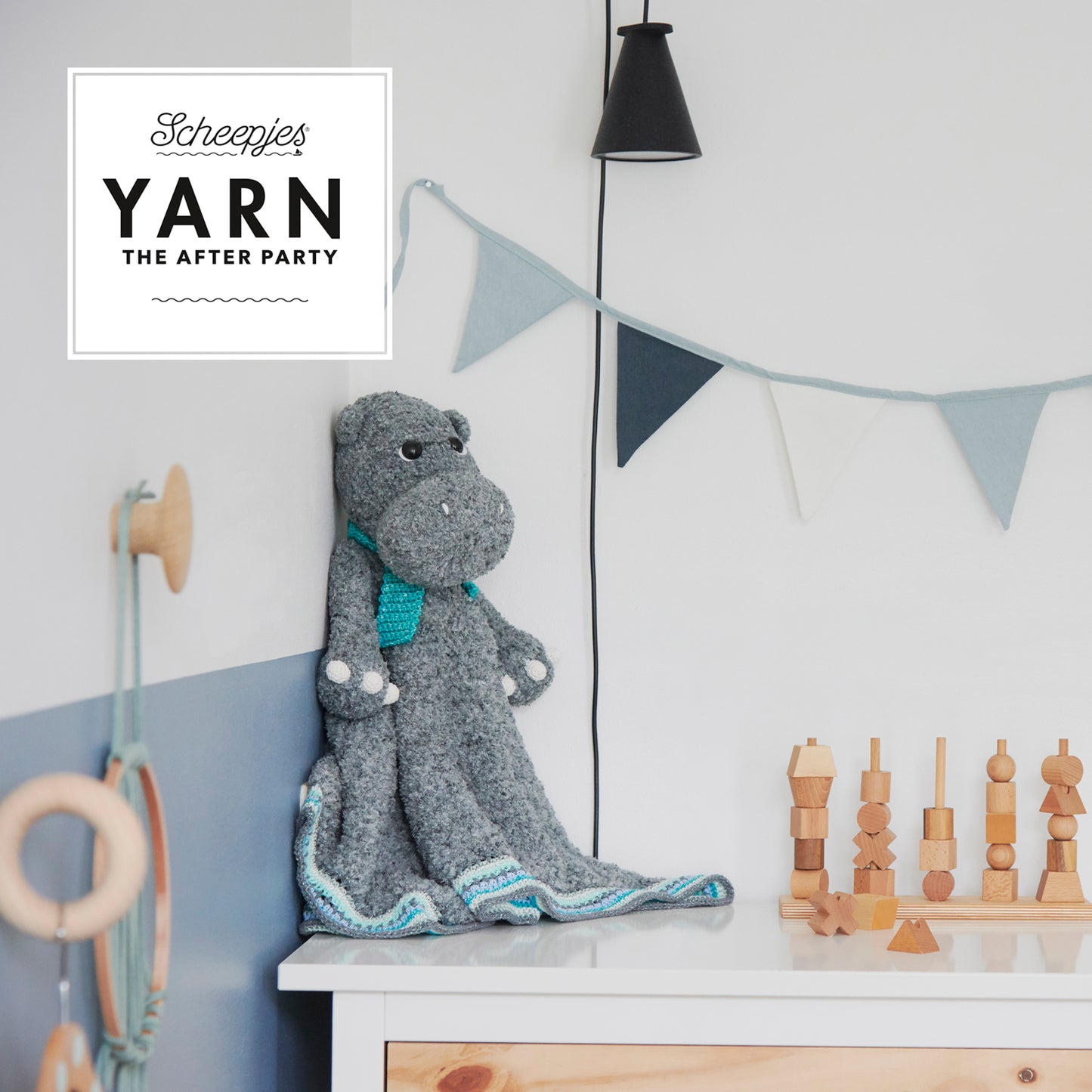 Hilda Hippo Crochet Pattern