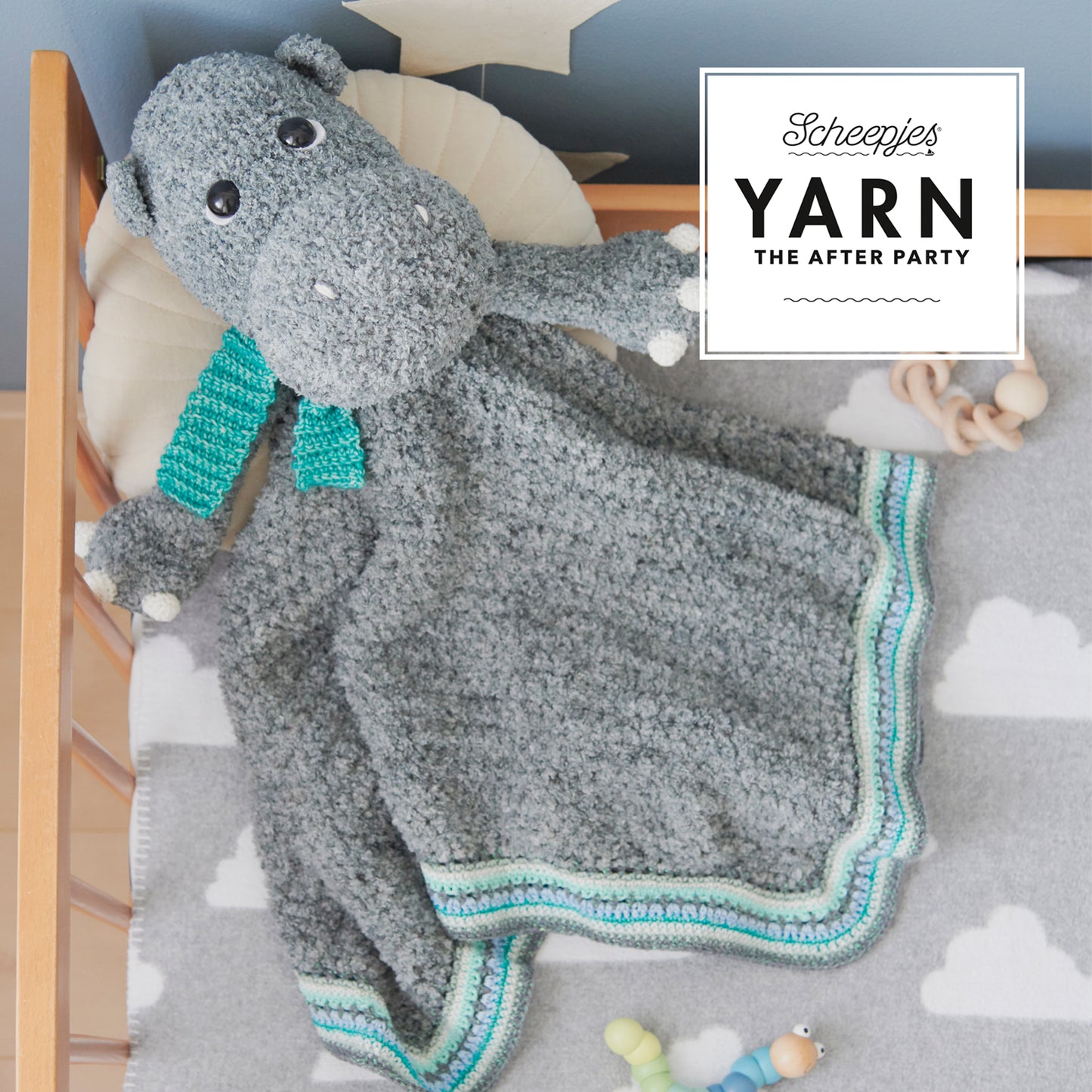 Hilda Hippo Crochet Pattern
