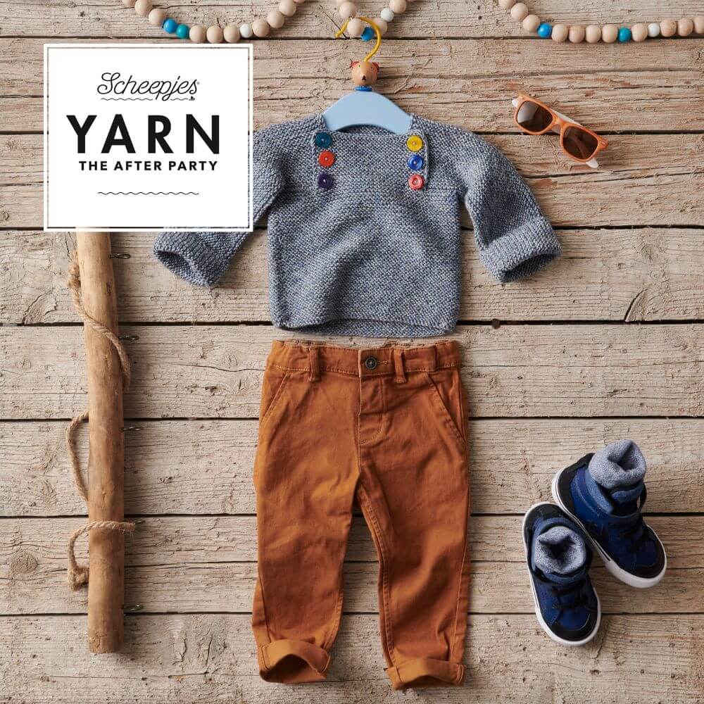Bibbed Sweater Knitting Pattern