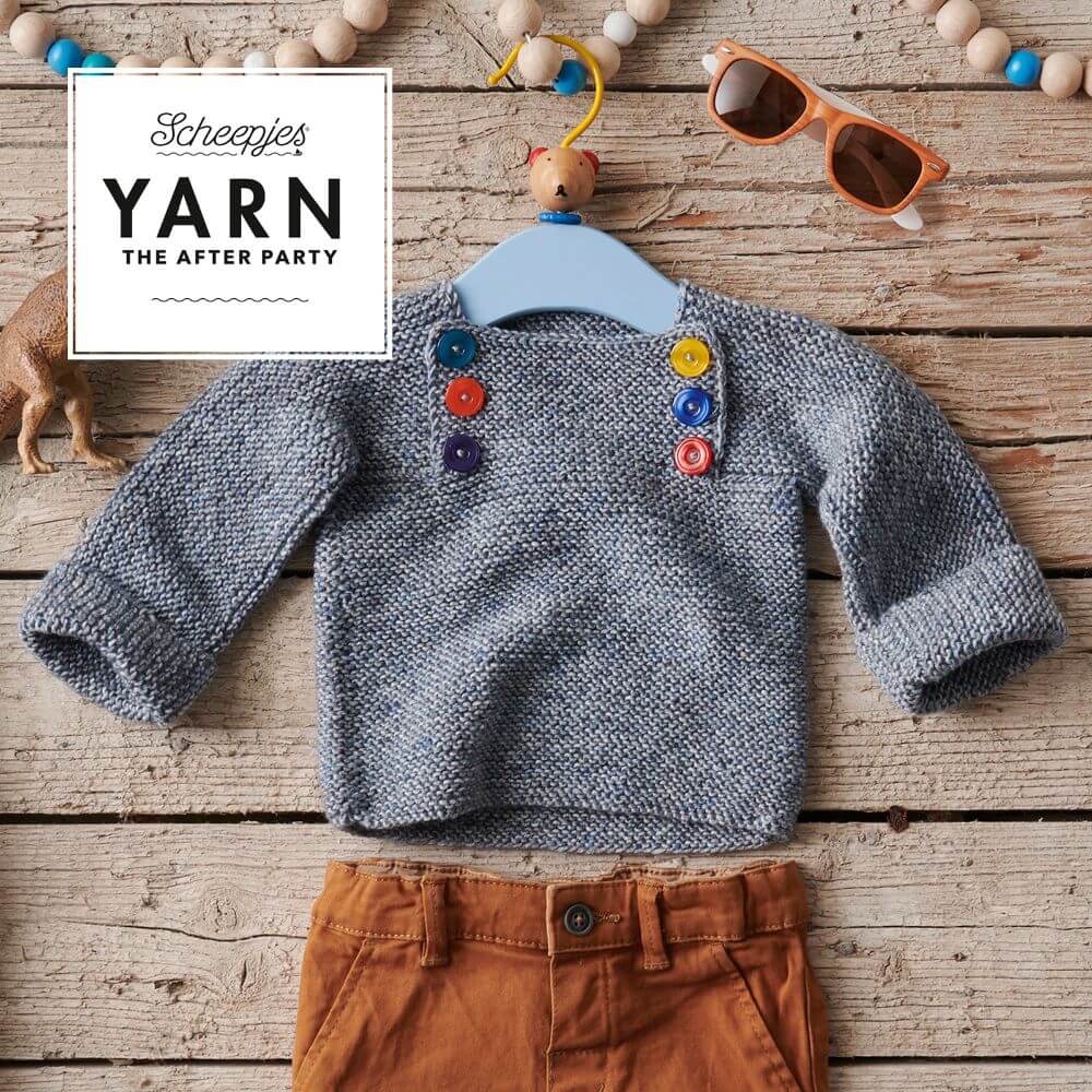 Bibbed Sweater Knitting Pattern