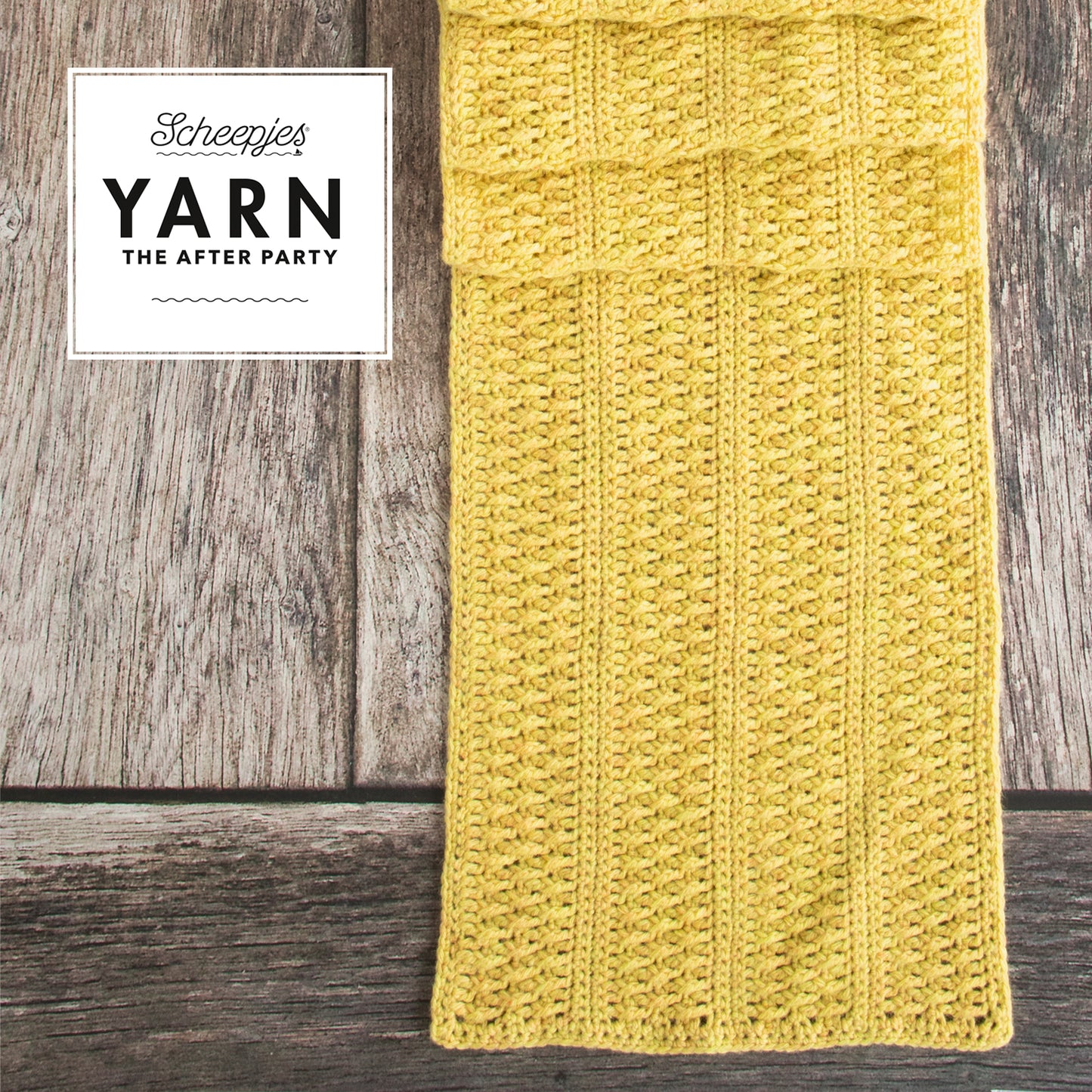 Autumn Sun Scarf Crochet Pattern