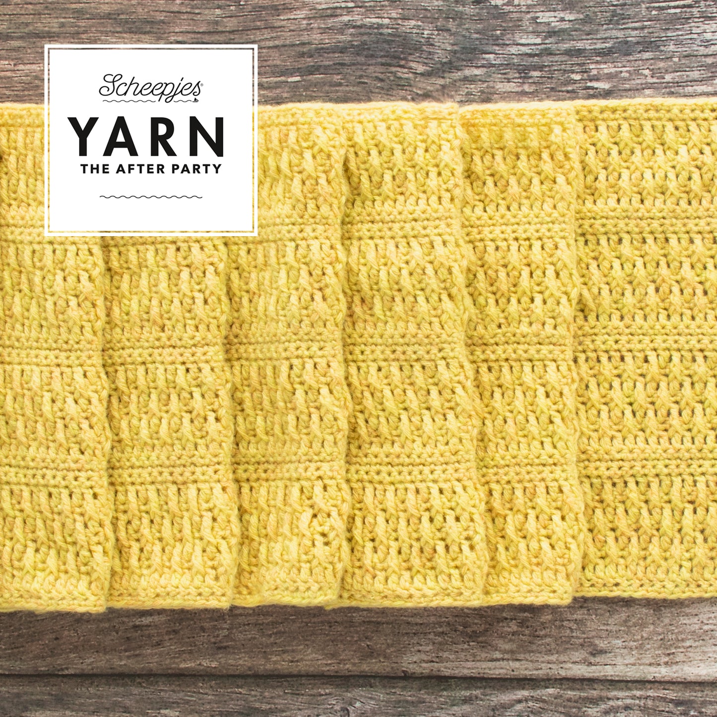 Autumn Sun Scarf Crochet Pattern