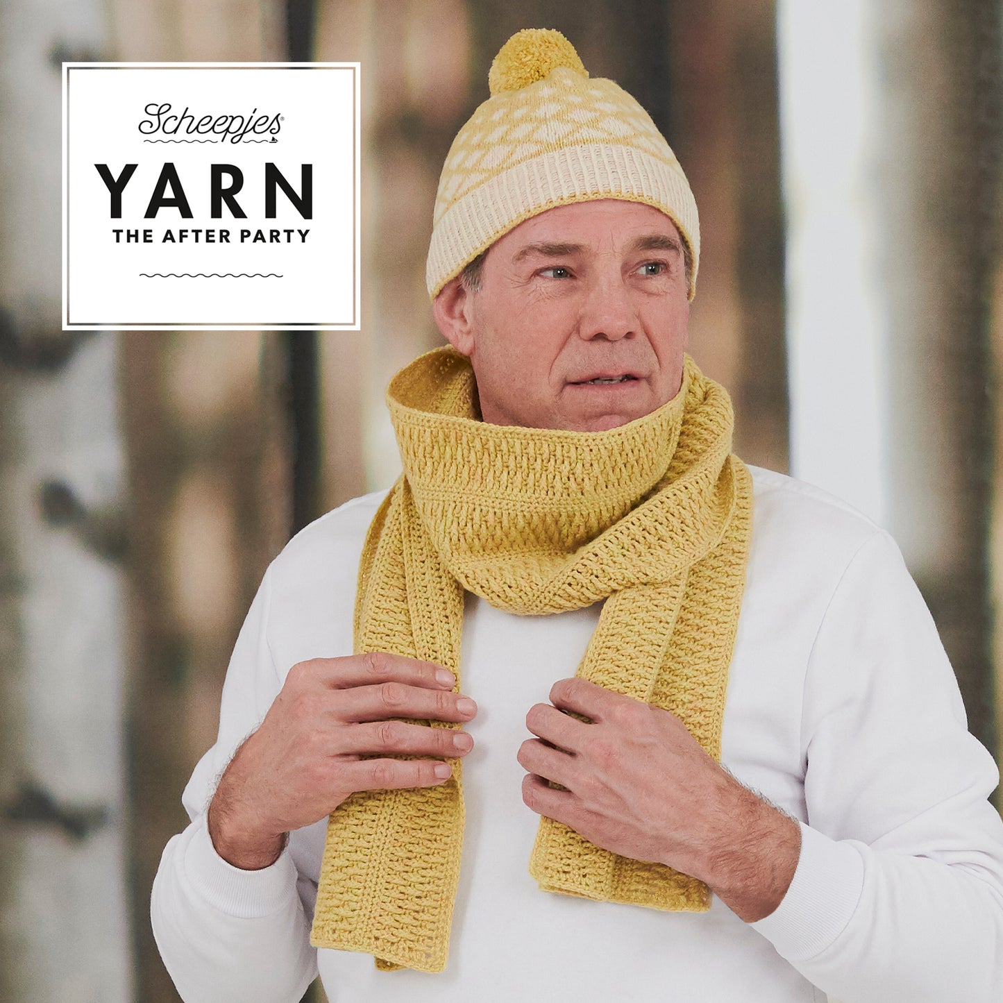 Autumn Sun Scarf Crochet Pattern