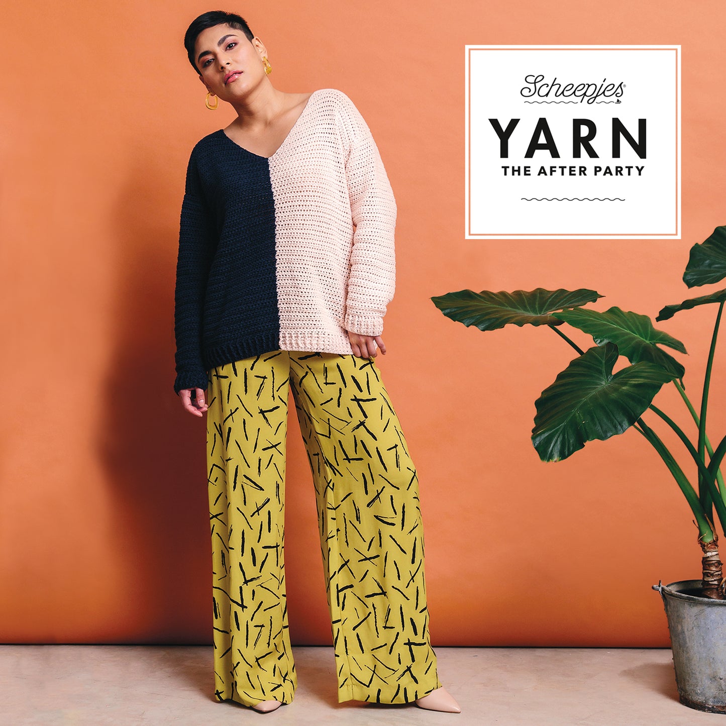 Half & Half Sweater Crochet Pattern