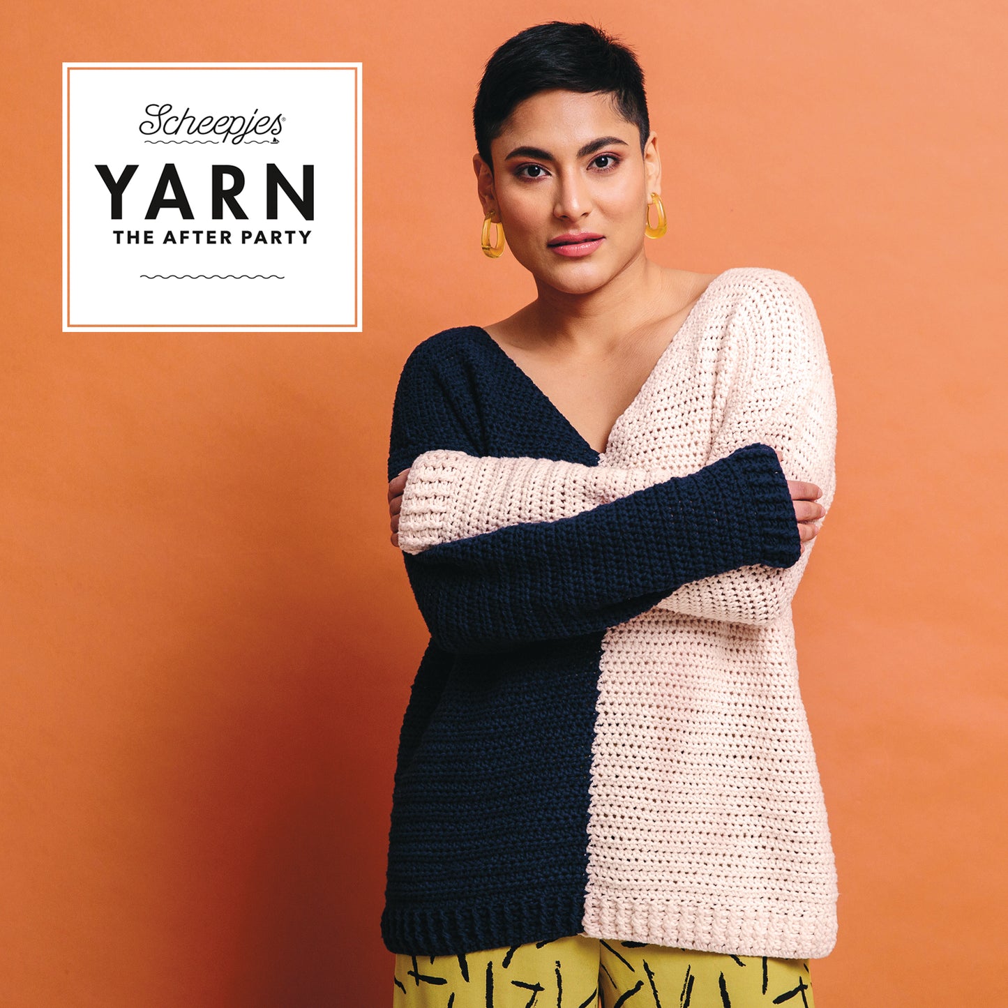 Half & Half Sweater Crochet Pattern