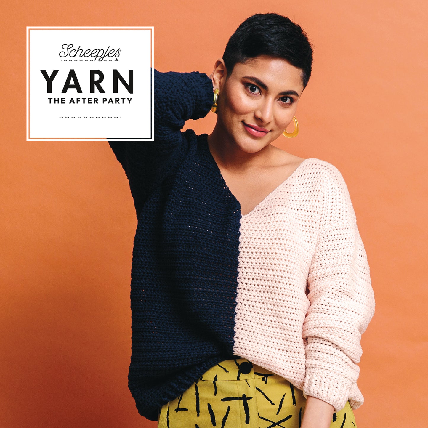 Half & Half Sweater Crochet Pattern