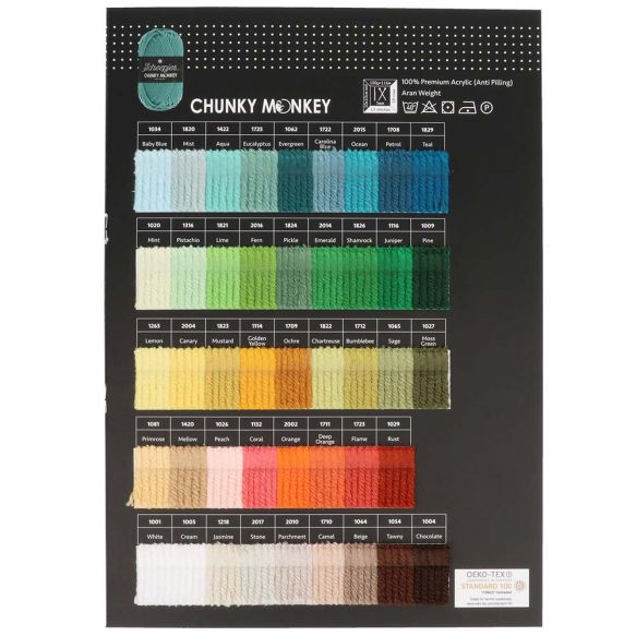Scheepjes Colour Sample Cards