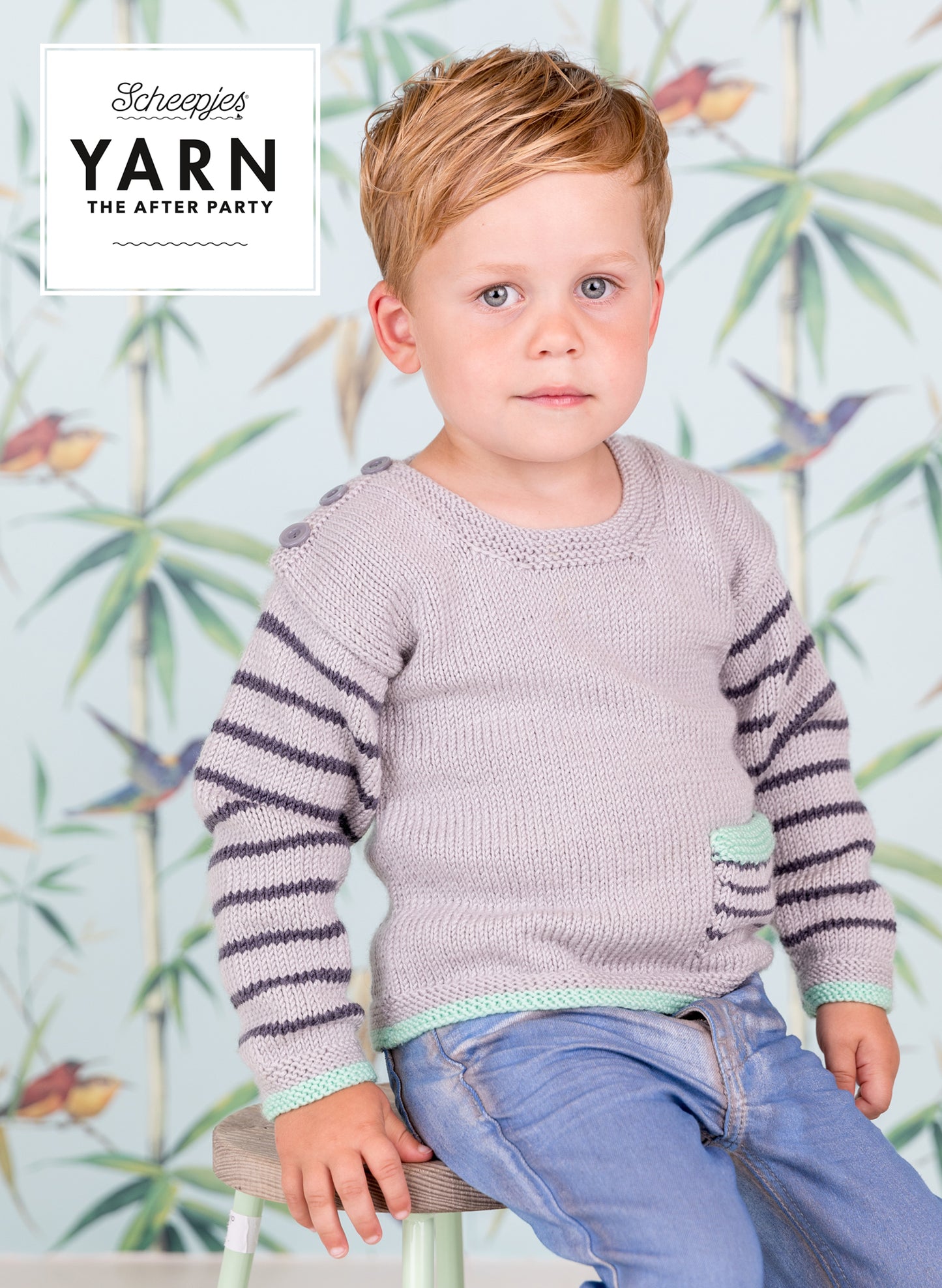 Dino Hunter Sweater Knitting Pattern