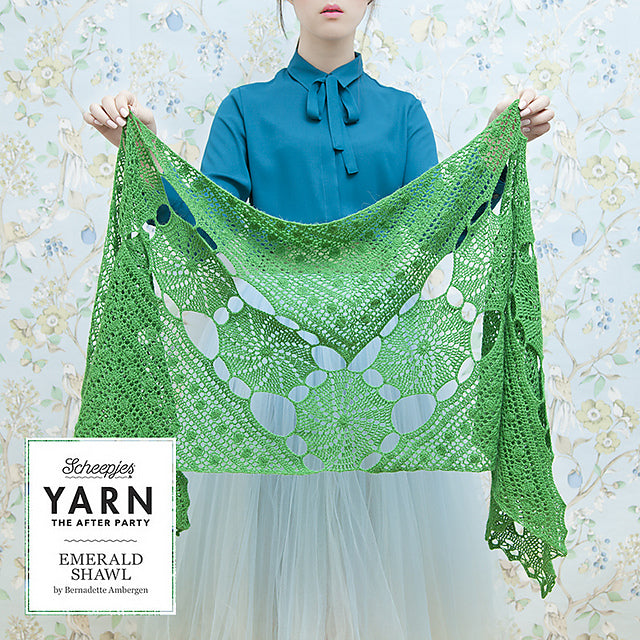 Emerald Shawl Crochet Pattern