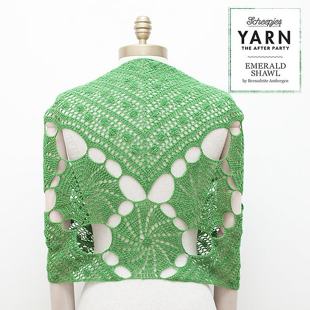 Emerald Shawl Crochet Pattern