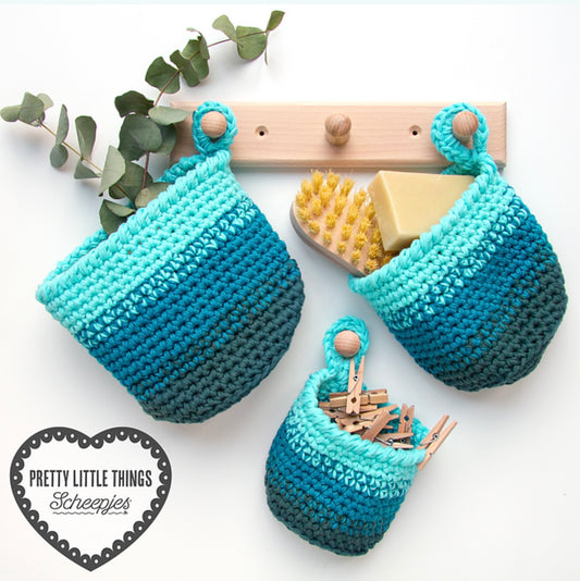 Spruce Up Baskets | Crochet Kit