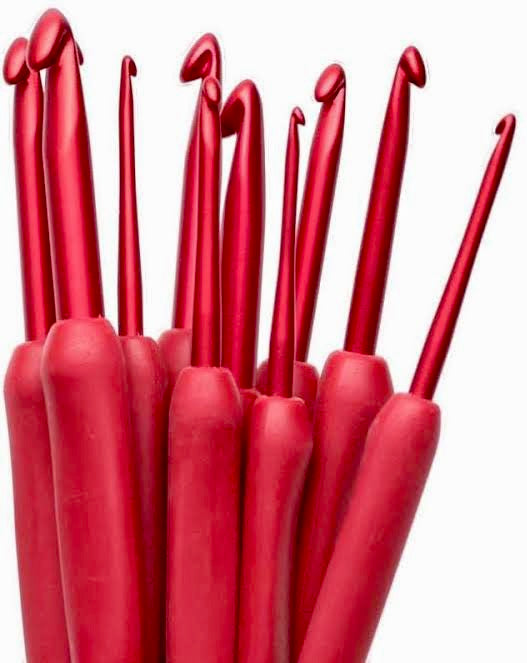 Tulip Etimo Red Crochet Hooks