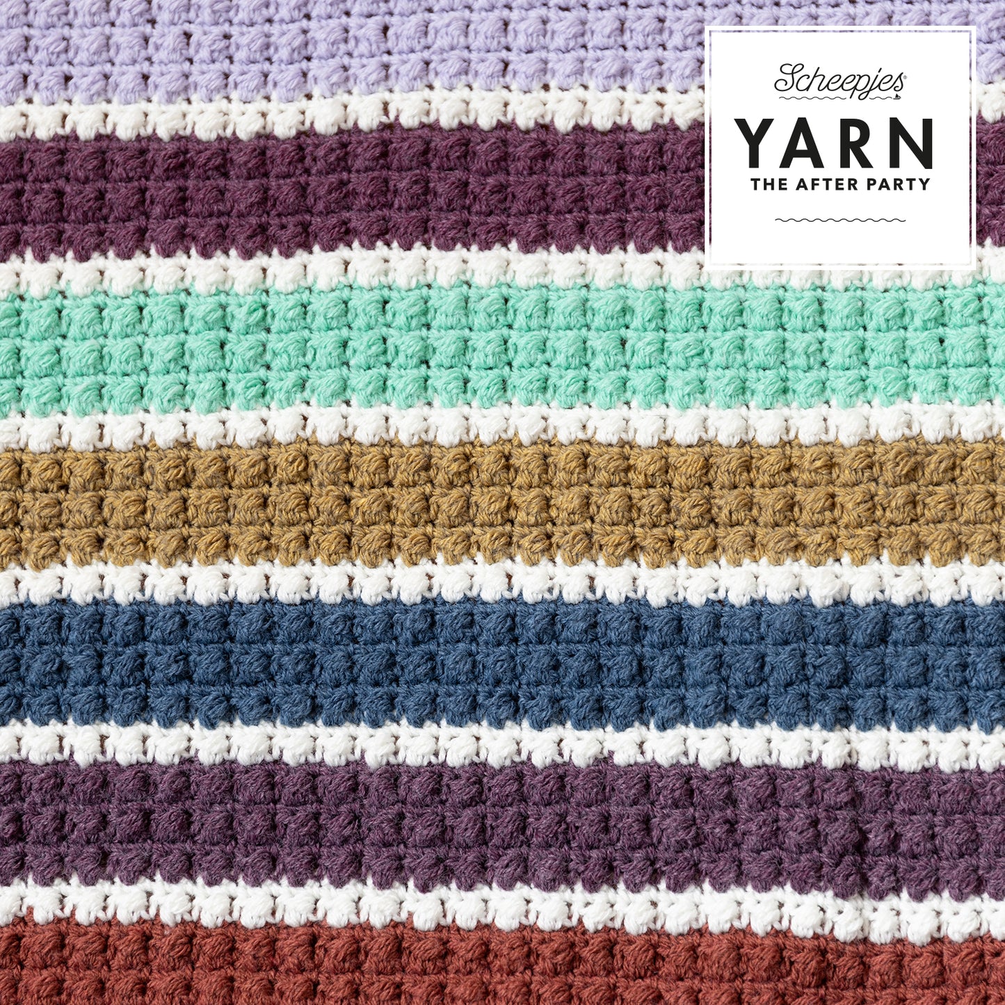 Scrumptious Stripes Blanket | Crochet Pattern
