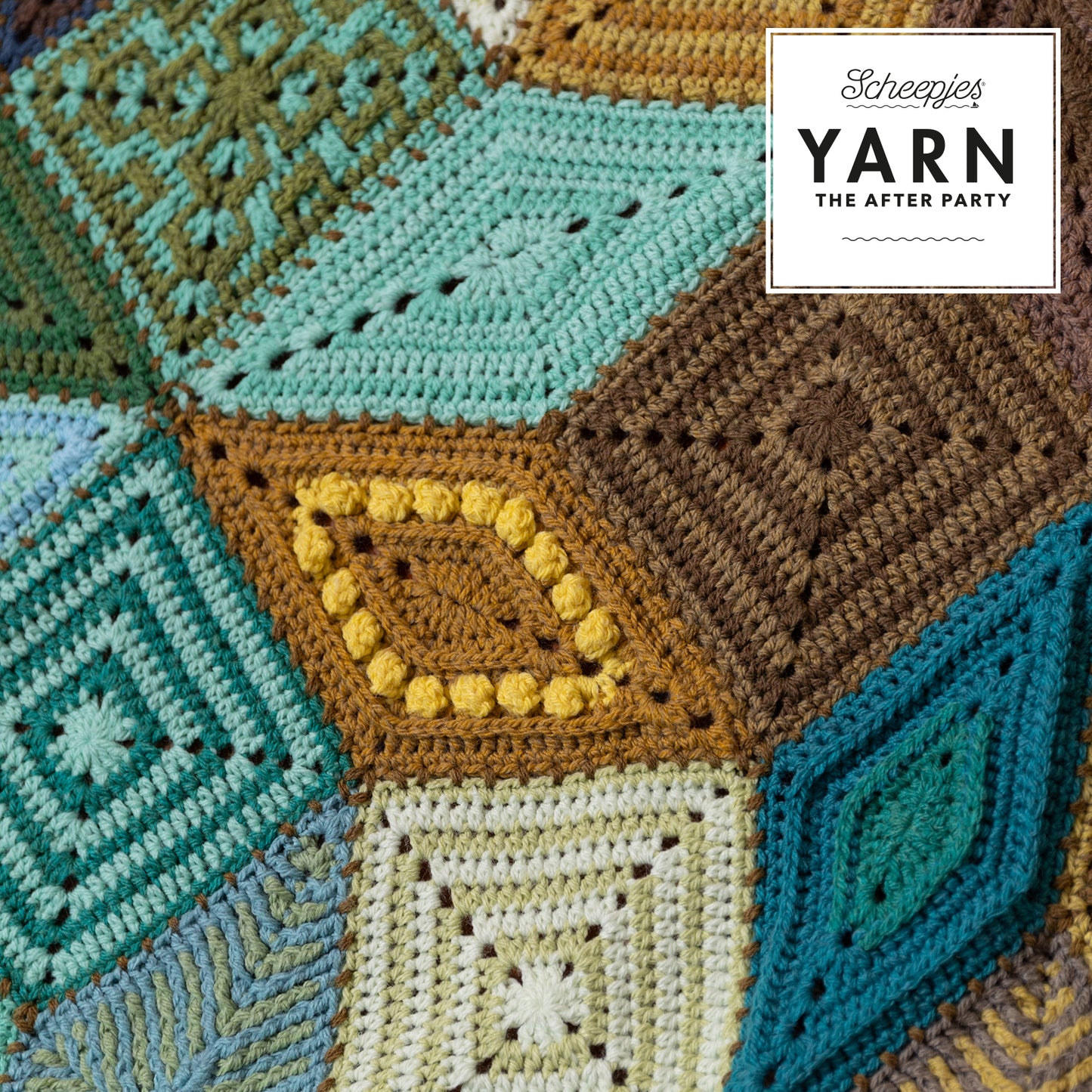 Scrumptious Tiles Blanket | Crochet Pattern