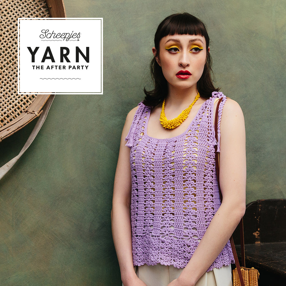 Tassel Tie Vest Crochet Pattern