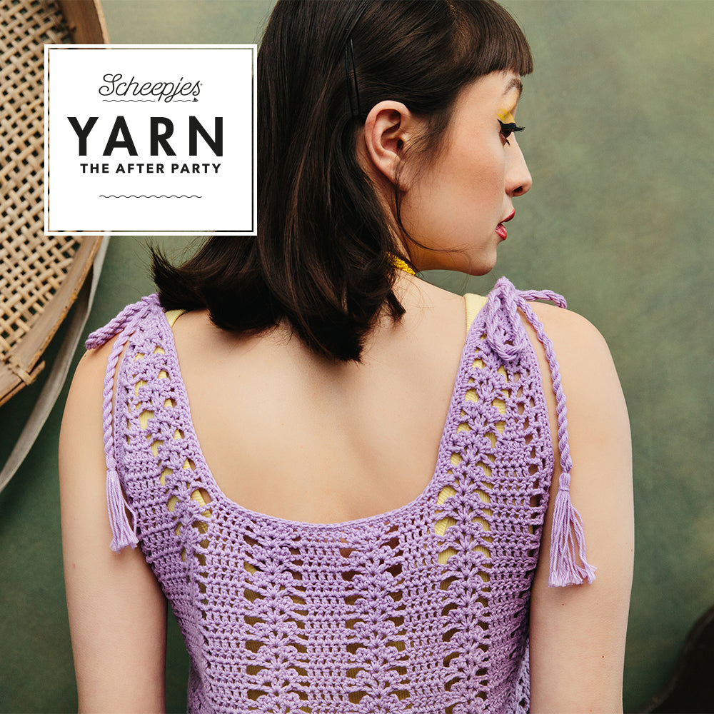 Tassel Tie Vest Crochet Pattern