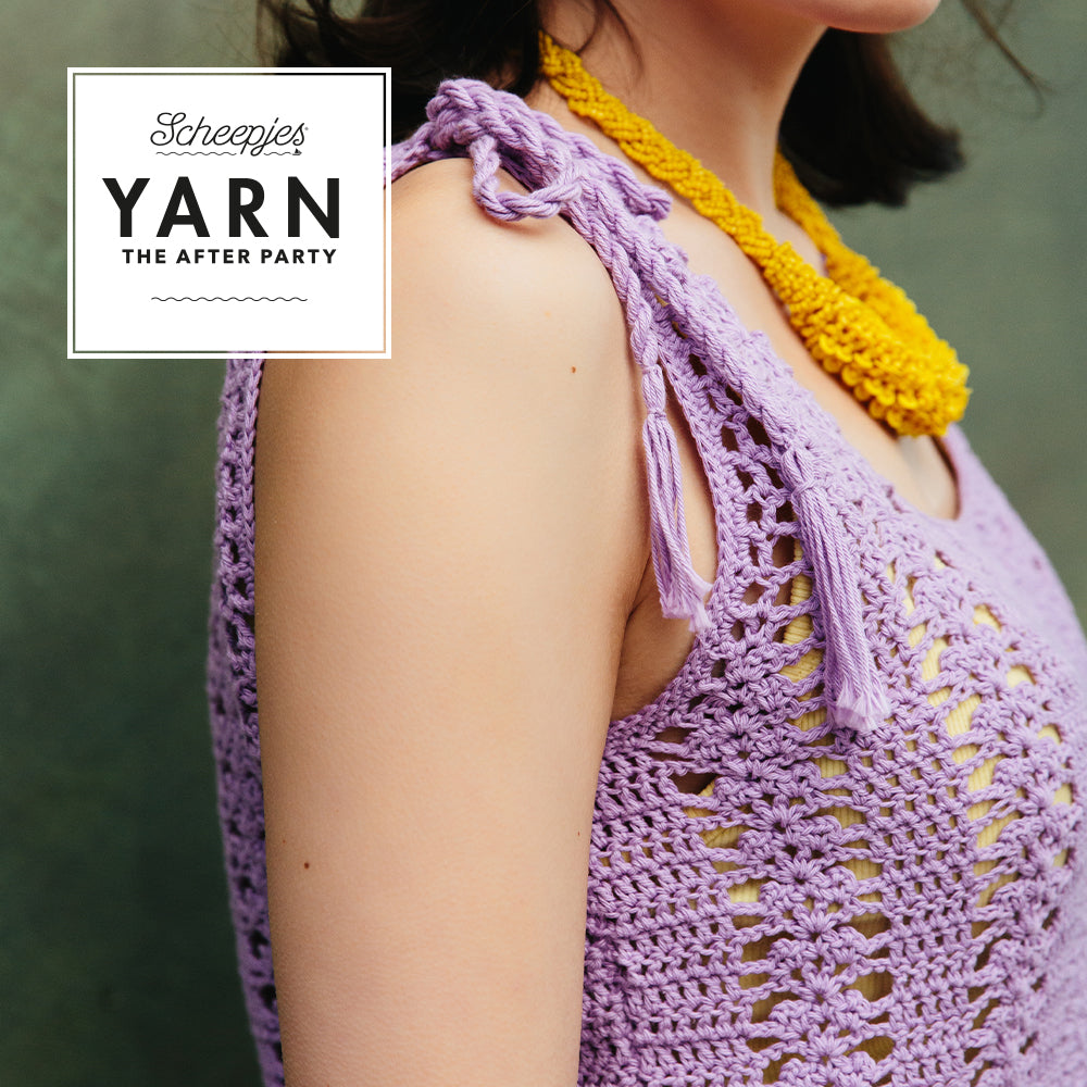 Tassel Tie Vest Crochet Pattern