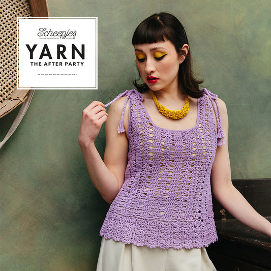 Tassel Tie Vest Crochet Pattern