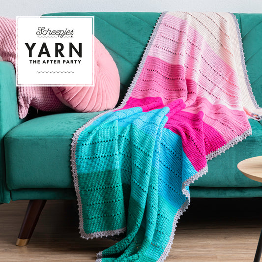 Sugar Pop Throw Organicon Crochet Pattern