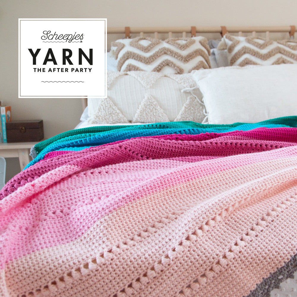 Sugar Pop Throw Organicon Crochet Pattern