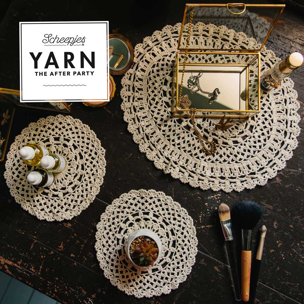 Dressing Table Set Crochet Pattern