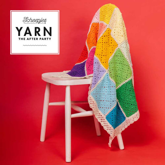 Colour Shuffle Blanket Crochet Pattern
