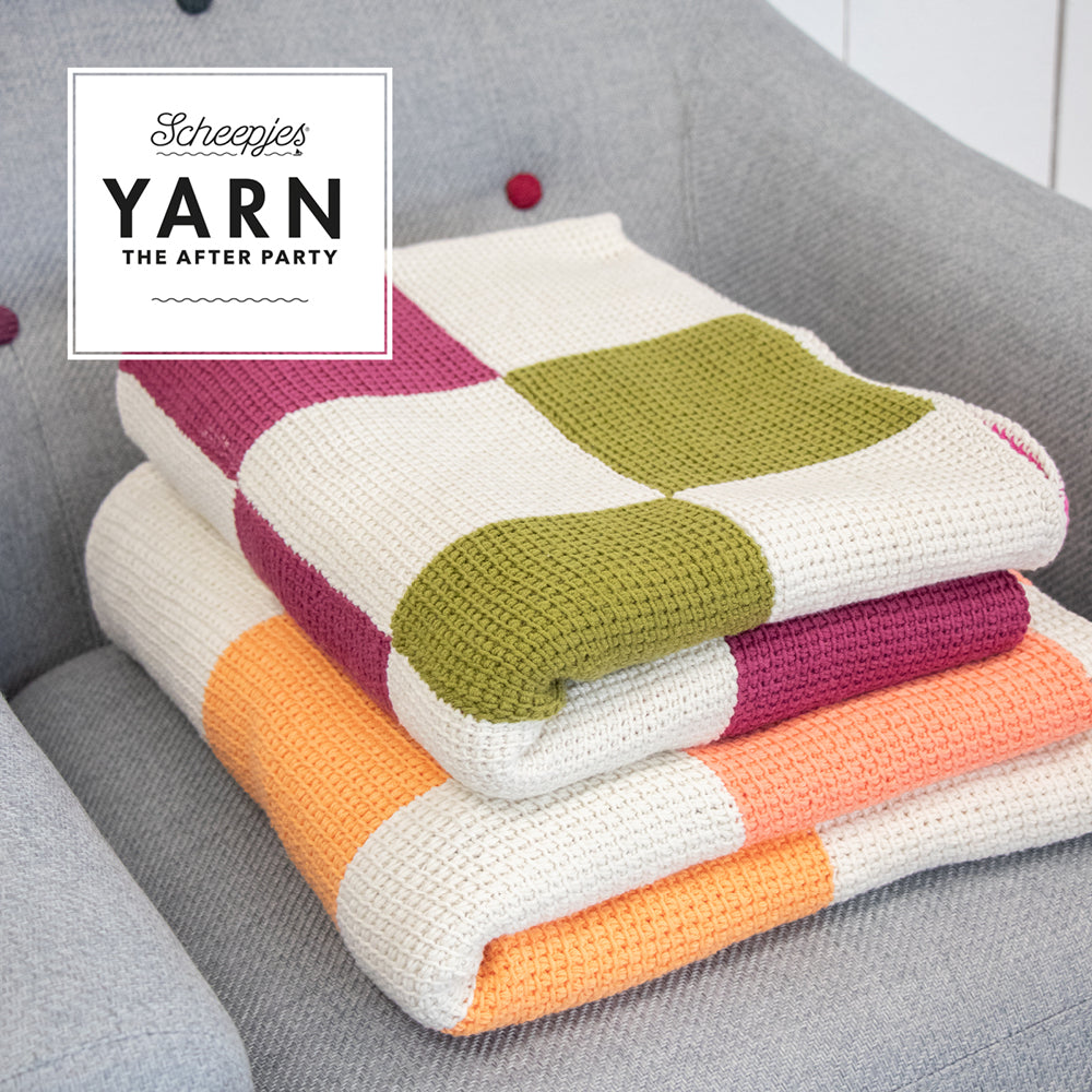 Tunisian Tiles Blanket Tunisian Crochet Pattern