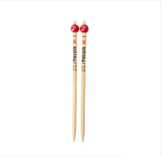 Chiaogoo I Luv Knitting Bamboo Single Point 23cm