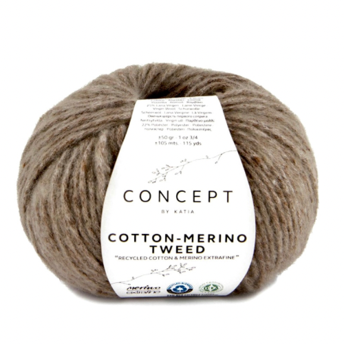 Katia Cotton Merino Tweed