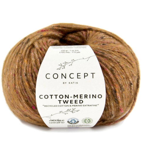 Katia Cotton Merino Tweed