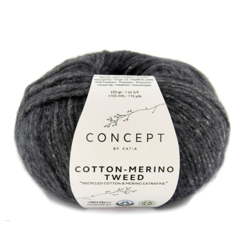 Katia Cotton Merino Tweed