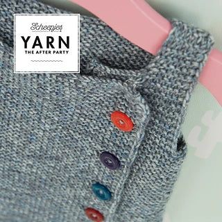 Cute Button Pinafore Knitting Pattern