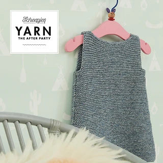 Cute Button Pinafore Knitting Pattern