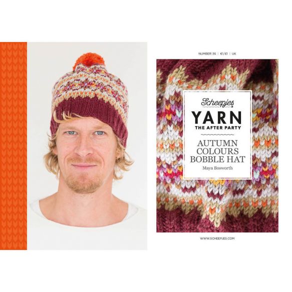 Autumn Bobble Hat Knitting Pattern