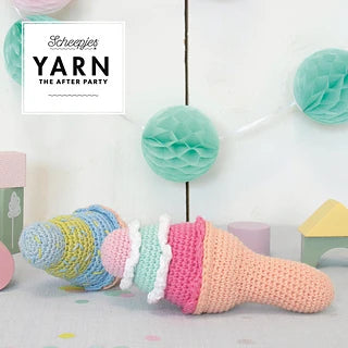 Ice Cream Rattle Crochet Pattern