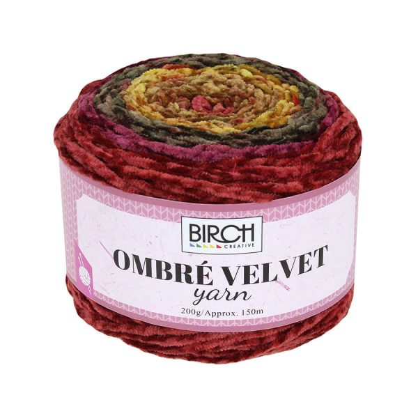 Birch Yarn Ombre Velvet