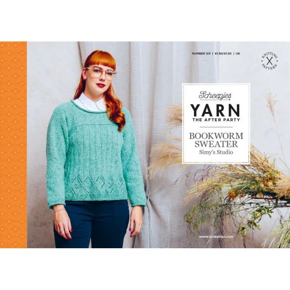 Bookworm Sweater Knitting Pattern