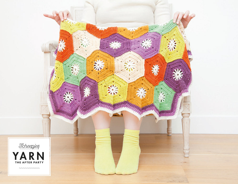 Hexagon Blanket Crochet Pattern