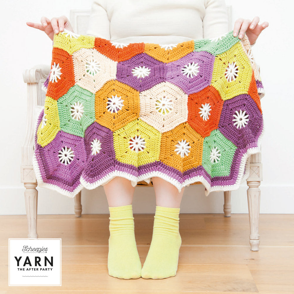 Hexagon Blanket Crochet Pattern